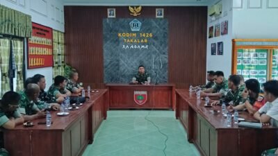 Dandim 1426 Takalar Tekankan Kesiapsiagaan Hadapi Ancaman Kebakaran di Musim Kemarau