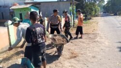 Koramil Mapsu Bersama Warga Gelar Karya Bakti di Desa Tonasa