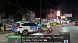 Patroli Malam Sat Lantas Takalar Persempit Ruang Pelanggar, Utamakan Keselamatan Pengguna Jalan