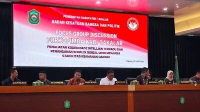 Forkopimda Takalar Perkuat Sinergi Intelijen, Bupati Daeng Manye Dorong Deteksi Dini Cegah Konflik Sosial