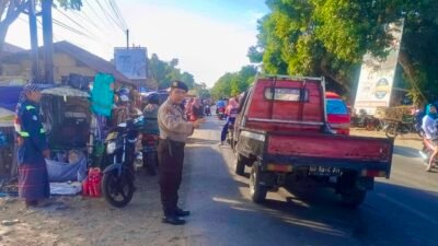 Commander Wish Hadir di Pasar Lengkese, Polisi Perkuat Pengamanan dan Bangun Kedekatan dengan Masyarakat