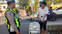 Commander Wish Pagi, Satlantas Polres Takalar Kawal Mobilitas Warga di Titik Rawan