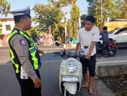 Commander Wish Pagi, Satlantas Polres Takalar Kawal Mobilitas Warga di Titik Rawan