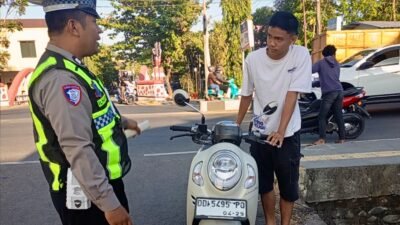 Commander Wish Pagi, Satlantas Polres Takalar Kawal Mobilitas Warga di Titik Rawan