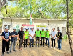 Anggota DPR.RI Hamka B. Kady Tinjau Revitalisasi Masjid Al-Markaz Al-Islami Makassar