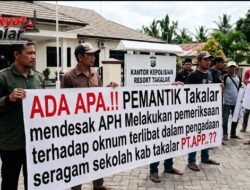 Ada apa.!!  PEMANTIK Takalar mendesak APH Melakukan pemeriksaan terhadap oknum terlibat dalam pengadaan seragam sekolah kab takalar PT.APP..??
