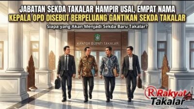 Jabatan Sekda Takalar Hampir usai, Empat nama kepala OPD Disebut Berpeluang Gantikan Sekda Takalar
